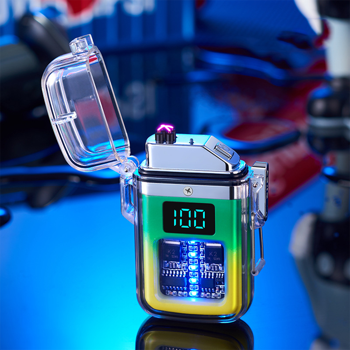Outdoor Waterproof Windproof Arc Lighter
