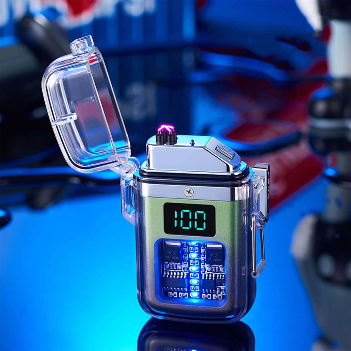 Outdoor Waterproof Windproof Arc Lighter