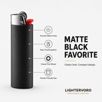 LIGHTERVORO J6 Disposable Lighter