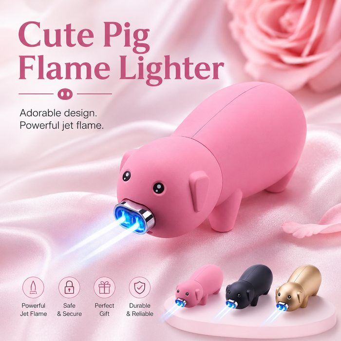 Cute Pig Lighter for Fun Gifts