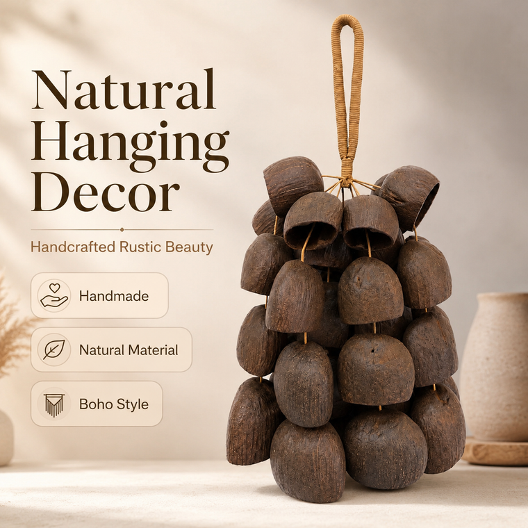 Natural Seed Wind Chimes Shaker Rattle