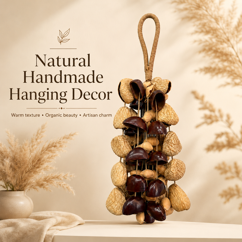 3 Kind of Natural Seed Wind Chimes Shaker Rattle