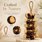 3 Kind of Natural Seed Wind Chimes Shaker Rattle