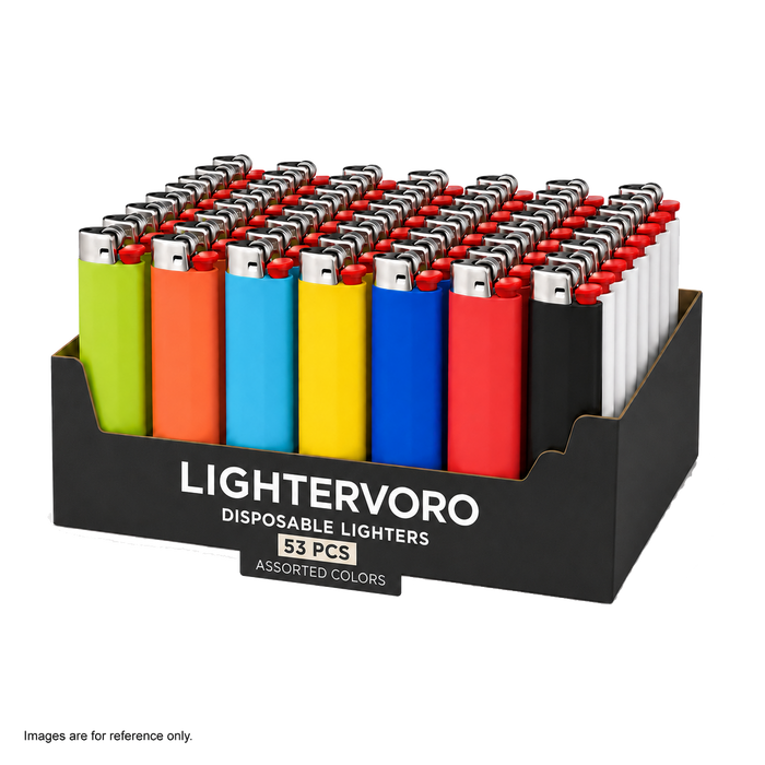 53PCS J6 Lighters