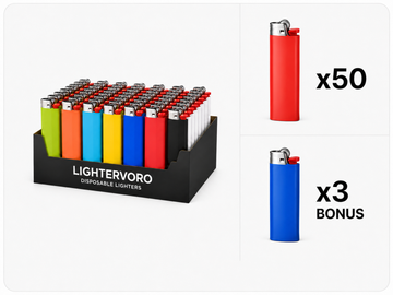 1 box J6 lighters
