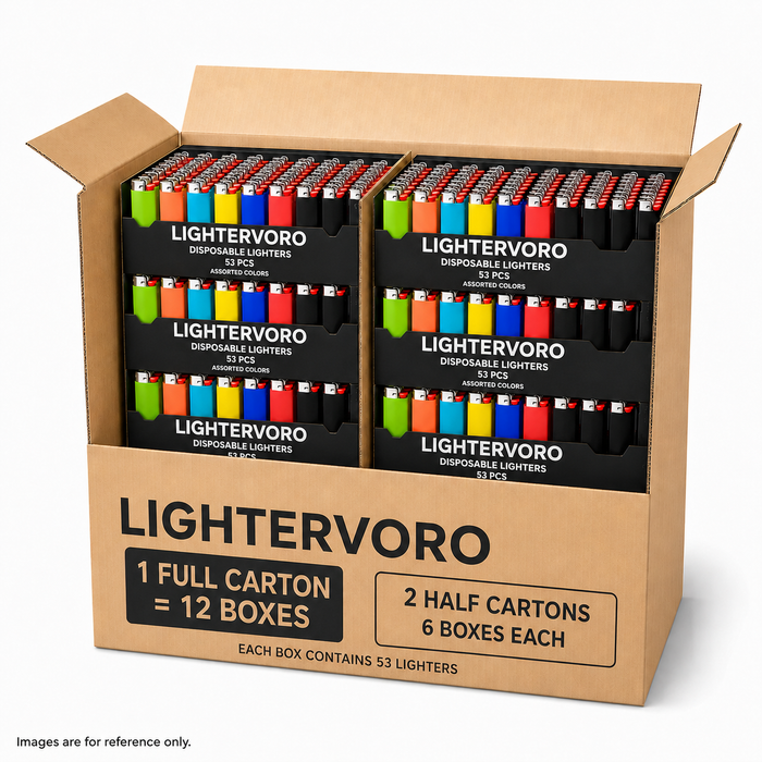 636PCS J6 Lighters