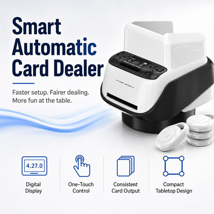 Smart Card Dealer for Game Nights